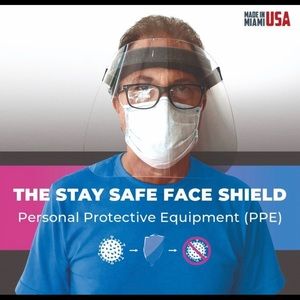 PPE Clear Plastic Face Shield